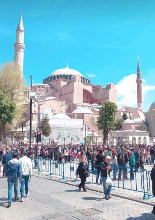 Reopening of Hagia Sophia