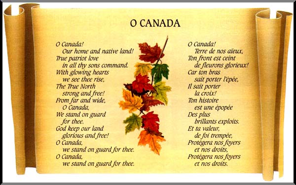 Canada Anthem Lyrics 7