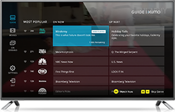 XUMO Smart TV and Roku Channel Guide