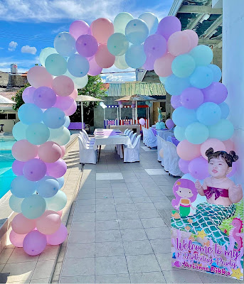 Entrance Arch with Celebrant Standee