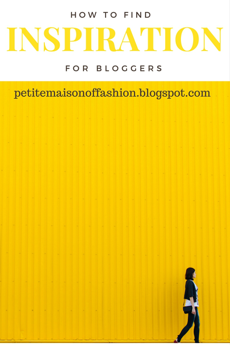 How to find inspiration for fashion and lifestyle bloggers 