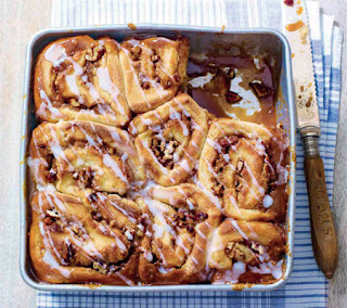 pecan caramel cinnamon buns recipe