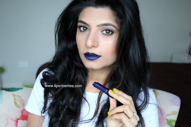 MAC Liptensity blue beat lipstick