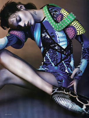 freja beha berichsen vogue uk march 2010 alexander mcqueen