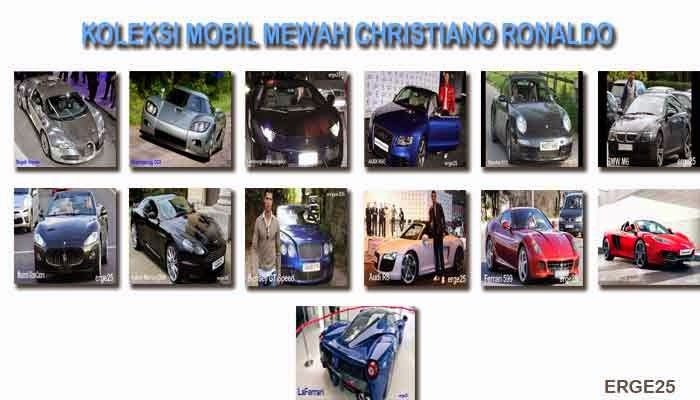 Koleksi, Mobil, Mewah, Christiano, Ronaldo