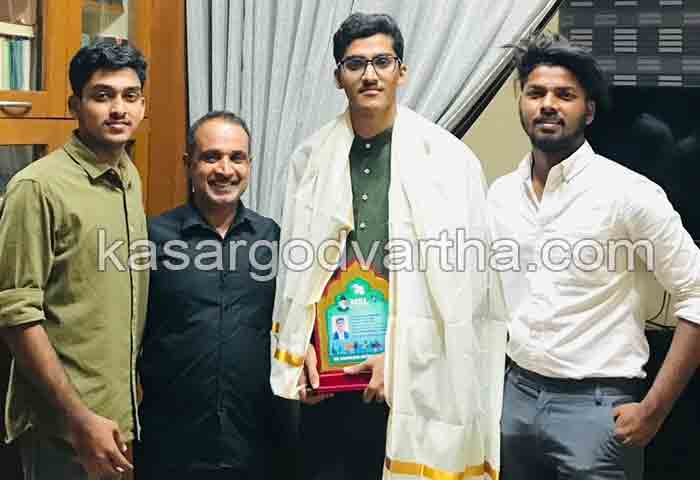 News, Kerala, Kasaragod, Waheed Zaman felicitated by NSL.