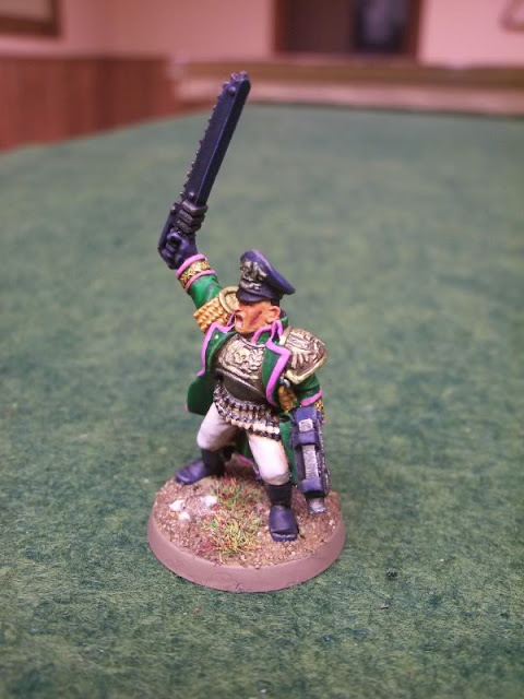 Renegade Imperial Guard astra militarum Platoon Officer