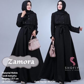 DESIGN BAJU MUSLIM ZAMORA SYAR'I