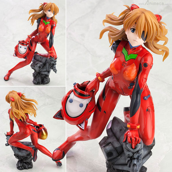 FIGURA ASUKA LANGLEY SHIKINAMI Q Plug Suit Ver. Rebuild of Evangelion