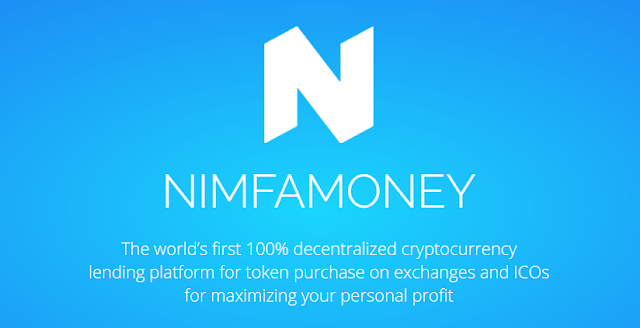 NIMFAMONEY - Platform pinjaman pertama di dunia untuk pembelian token Cryptocurrency