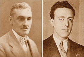 Los compositores de problemas de ajedrez Dr. Esteve Puig i Puig y Antonio F. Argüelles i Ferrer