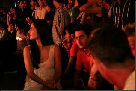 1Katrina Kaif in a White Short Dress at IPL after Nights party
