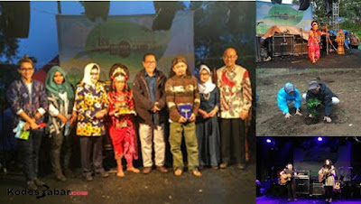 Eco Music Camp berlangsung meriah meskipun diguyur hujan