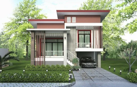 11 Desain rumah modern 2020 dengan split level