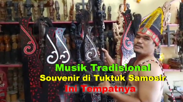 Mengenal Musik Tradisional Batak dan Souvenir Gorga Terlengkap di Samosir, Ini Tempatnya