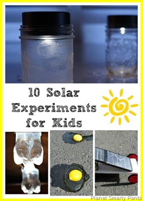 10 Solar Energy Experiments for Kids