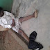 Photo: Man's body found dumped on a road in Ogun State 