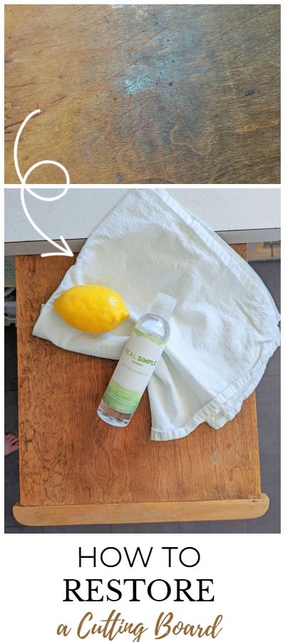 How to Restore a Pull-Out Kitchen Cutting Board