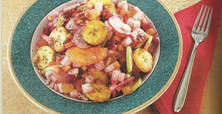 Receta de Ensalada Navideña 