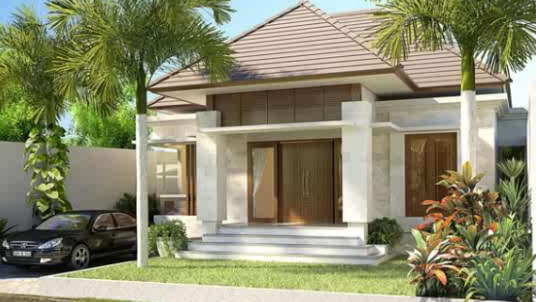  Desain  Rumah  Klasik Minimalis 1 Lantai Modern Desain  