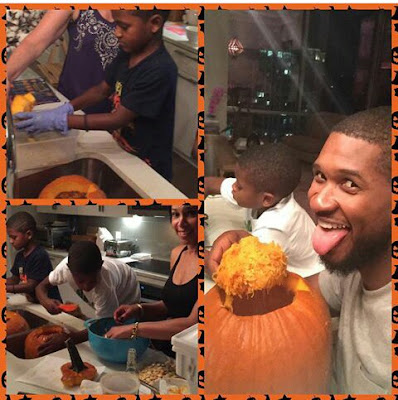 USHER AND FAMILY