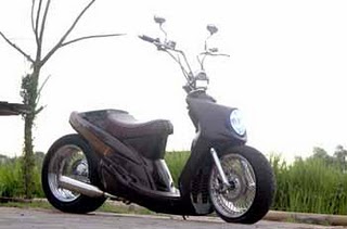 Yamaha mio modifikasi lowrider