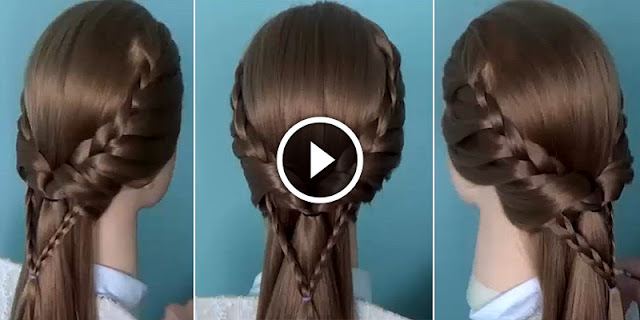 How To Make This Quick And Easy Butterfly Hairstyle, See Full Tutorial