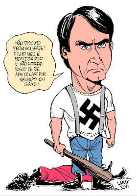 Resultado de imagem para bolsonaro nazista