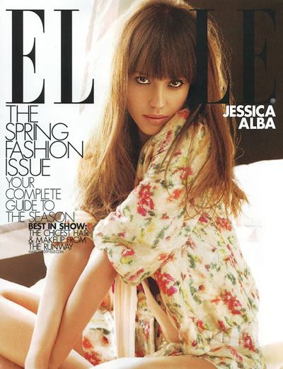 Jessica Alba Elle Cover. cover Jessica Alba – Elle