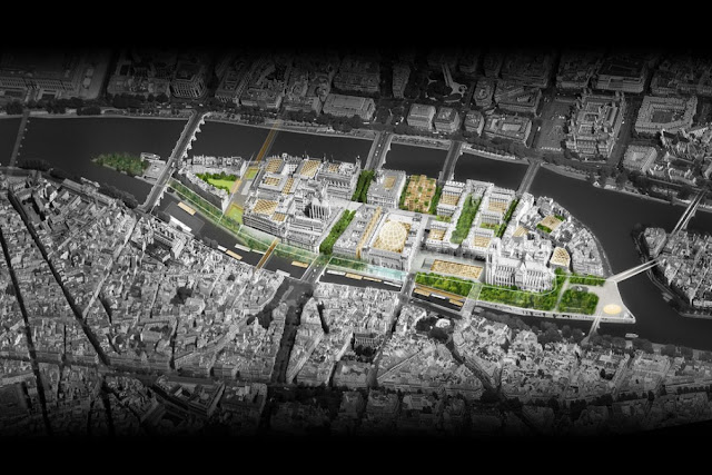 île de la Cité (projet Dominique Perrault)