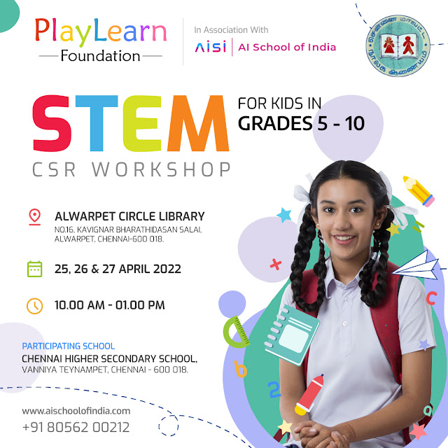 STEM for Kids Workshop – A CSR Activity by Play Learn Foundation