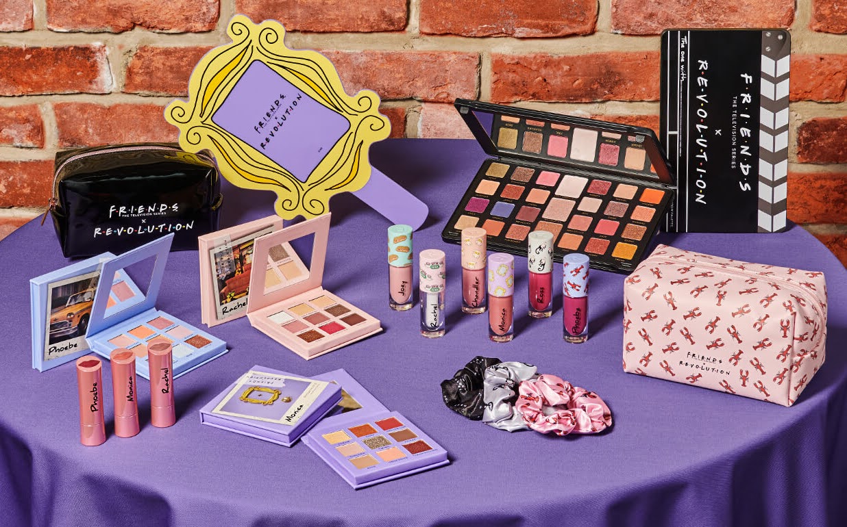 Friends x Revolution Makeup Collection