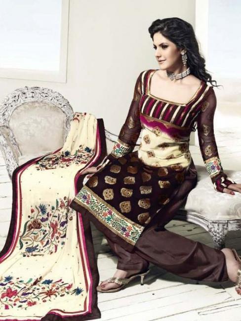 Bollywood Star Zarine Khan Indian Clothes Collection 2012