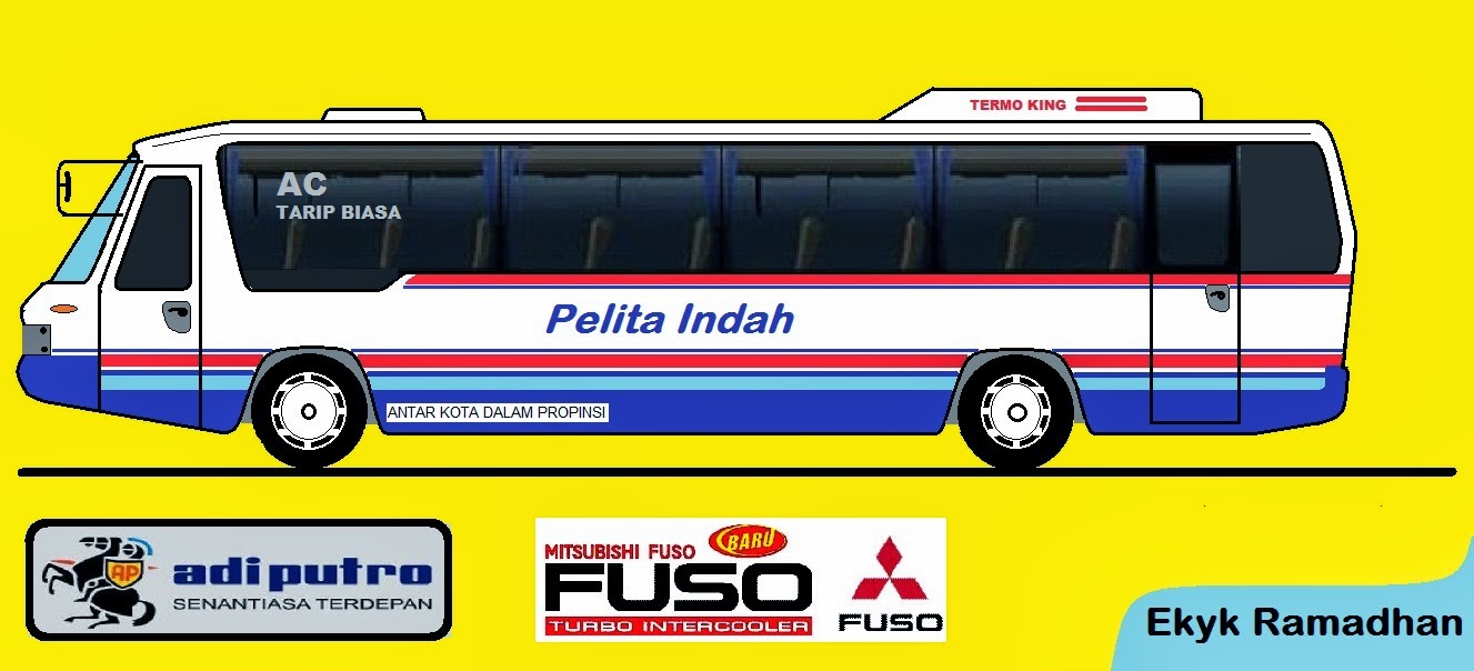 desain bus indonesia kumpulan desain bus