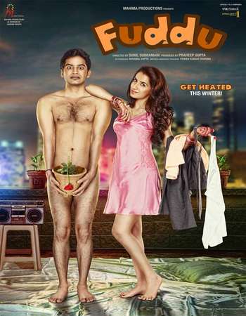 Poster Of Bollywood Movie Fuddu 2016 300MB Pdvd Full Hindi Movie