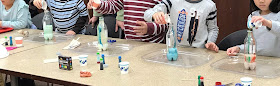 Elephant's toothpaste with kids