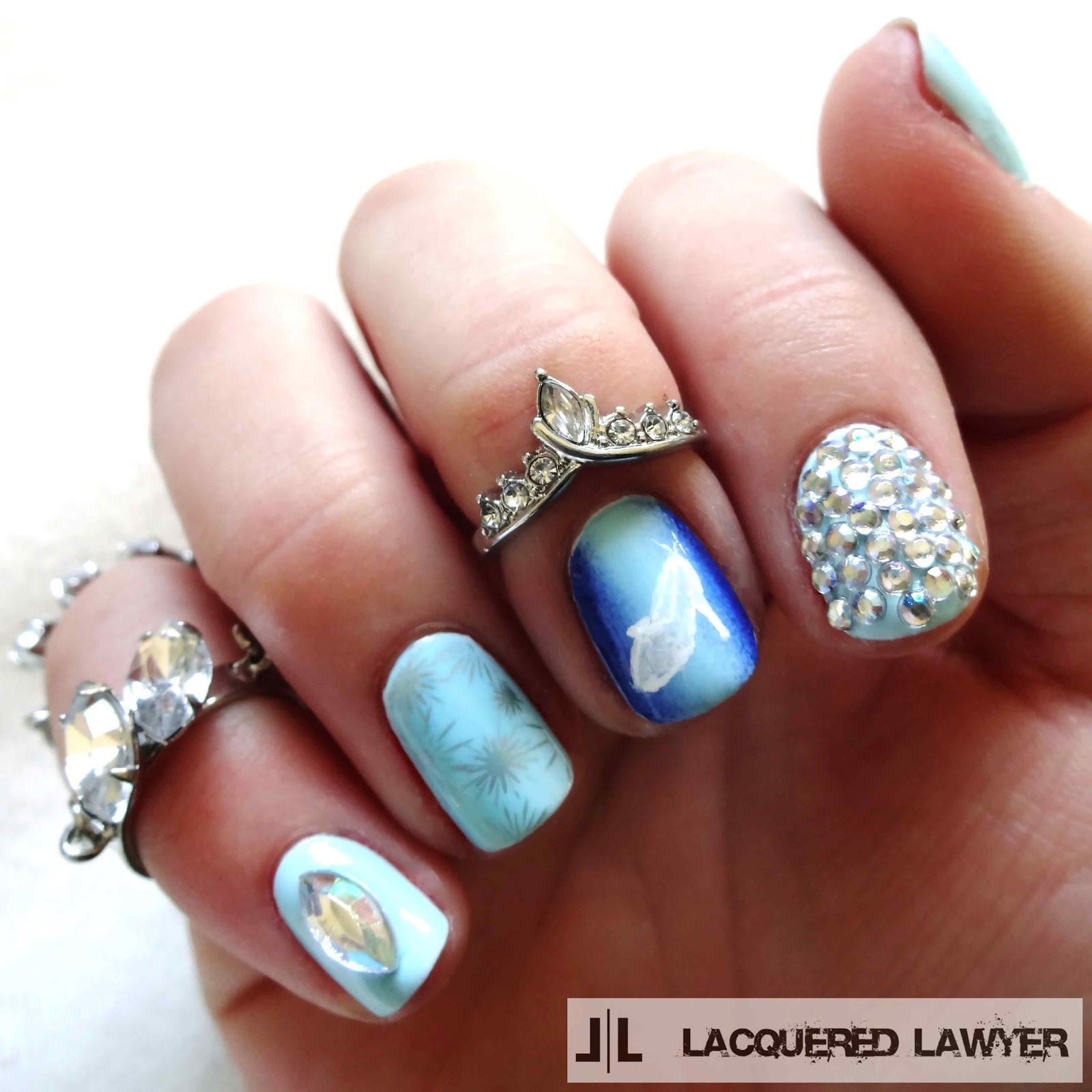 Cinderella Nail Art