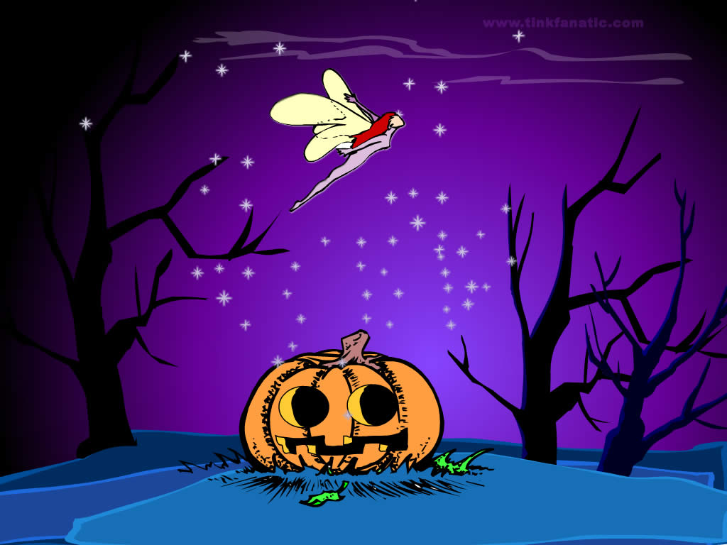  bat just like these Tinkerbell Halloween Wallpapers for free by clicking 