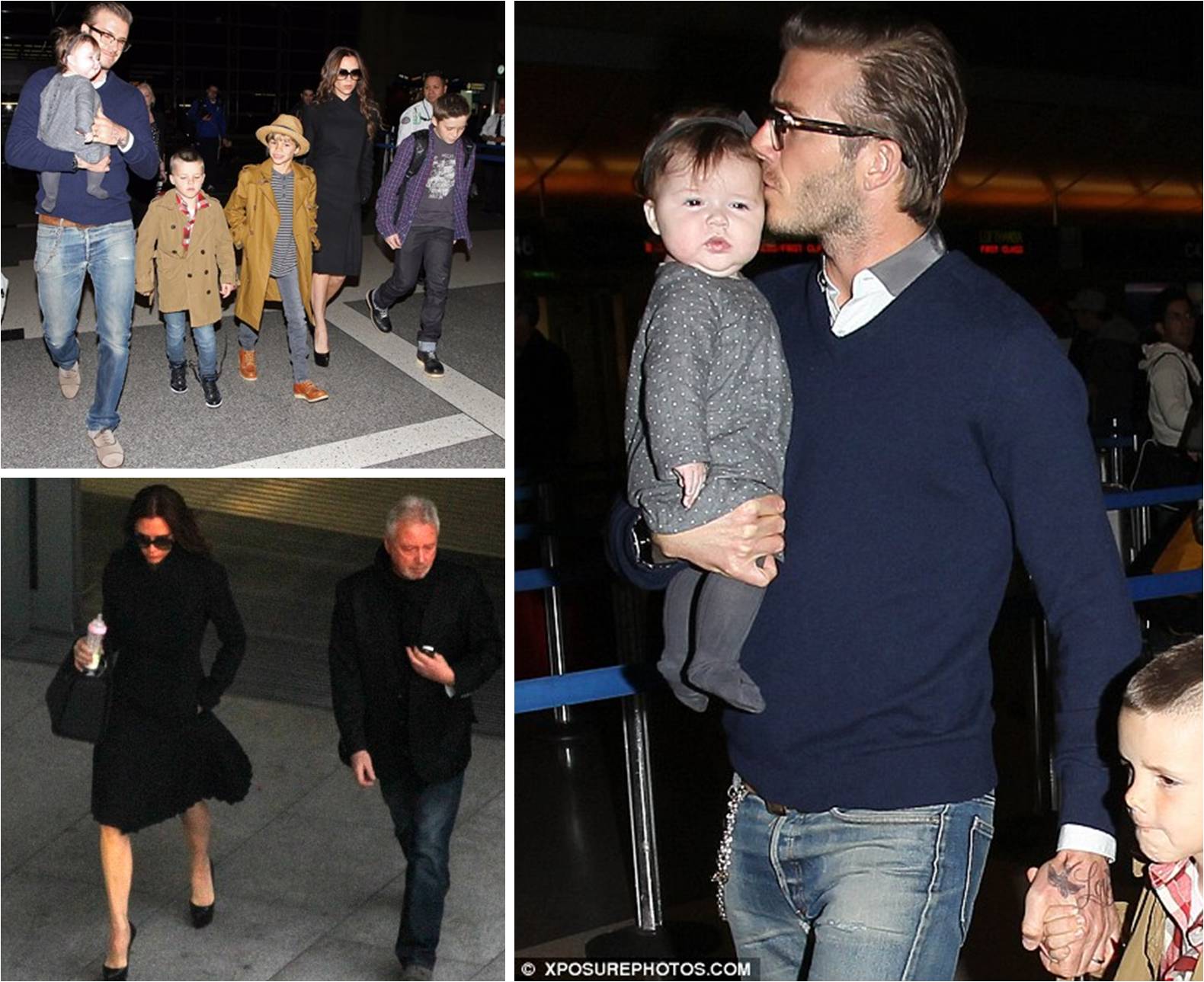 The Beckhams Are Back in Britain for Christmas