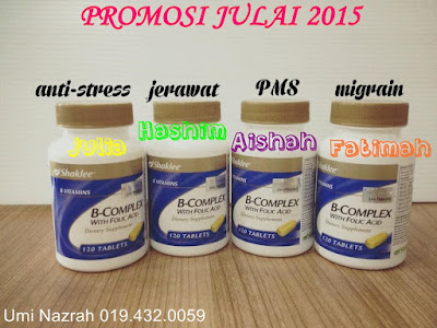  Offer B-Complex Julai 2015