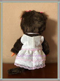 kiki monchhichi poupée couture sewing jupe top skirt handmade fait main vêtement