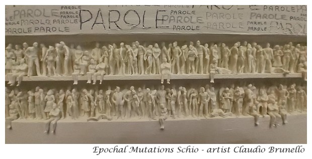 Epochal Mutations (Mutazioni Epocali) Art Exhibition Schio  - Art by Claudio Brunello