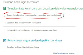 Cara Melakukan Riset Kata Kunci Menggunakan Google Keyword Planner