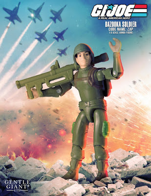 Zap 12” Jumbo Vintage G.I. Joe: A Real American Hero Action Figure by Gentle Giant