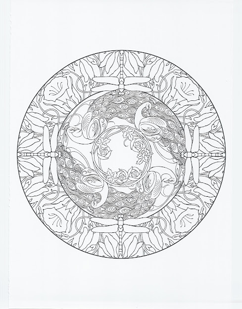Nature Mandalas Coloring Book Dover Coloring Books Marty Noble Coloring