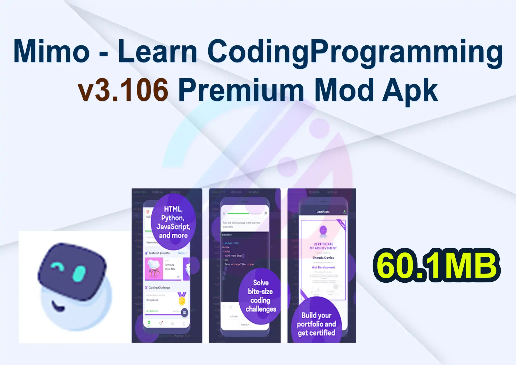 Mimo - Learn Coding/Programming v3.106 Premium Mod Apk