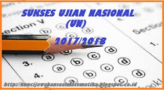 Naskah Soal UN/UNBK Matematika SMA/MA IPS Tahun 2017 dan Pembahasannya