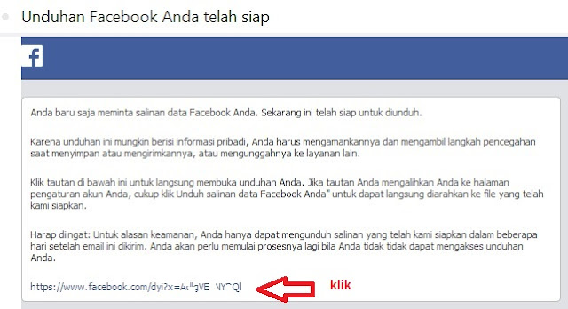 Notifikasi Unduhan Facebook final