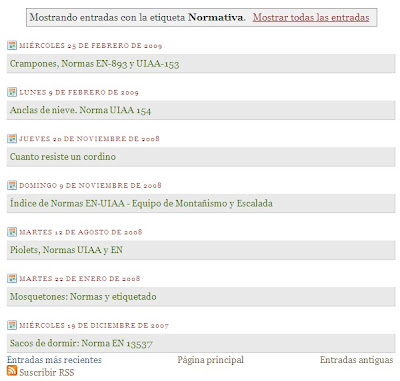 tabla de contenidos