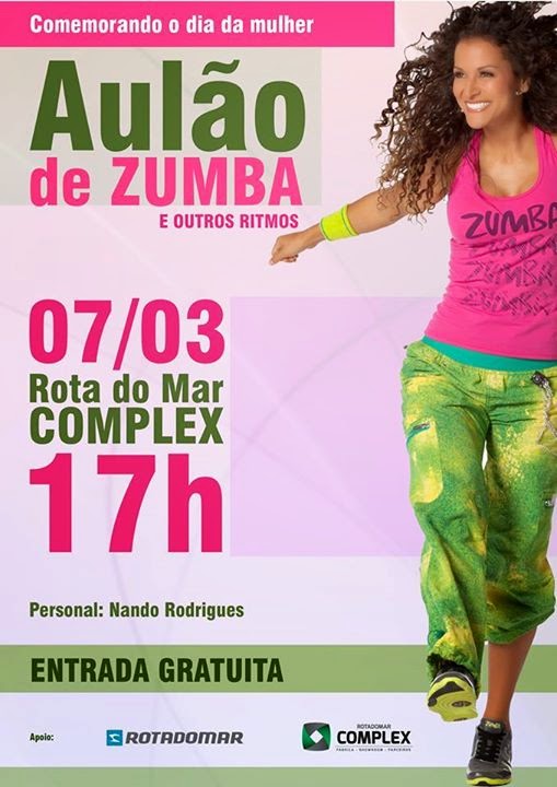 Dia da Mulher será comemorado com aulão de Zumba em Santa Cruz do Capibaribe